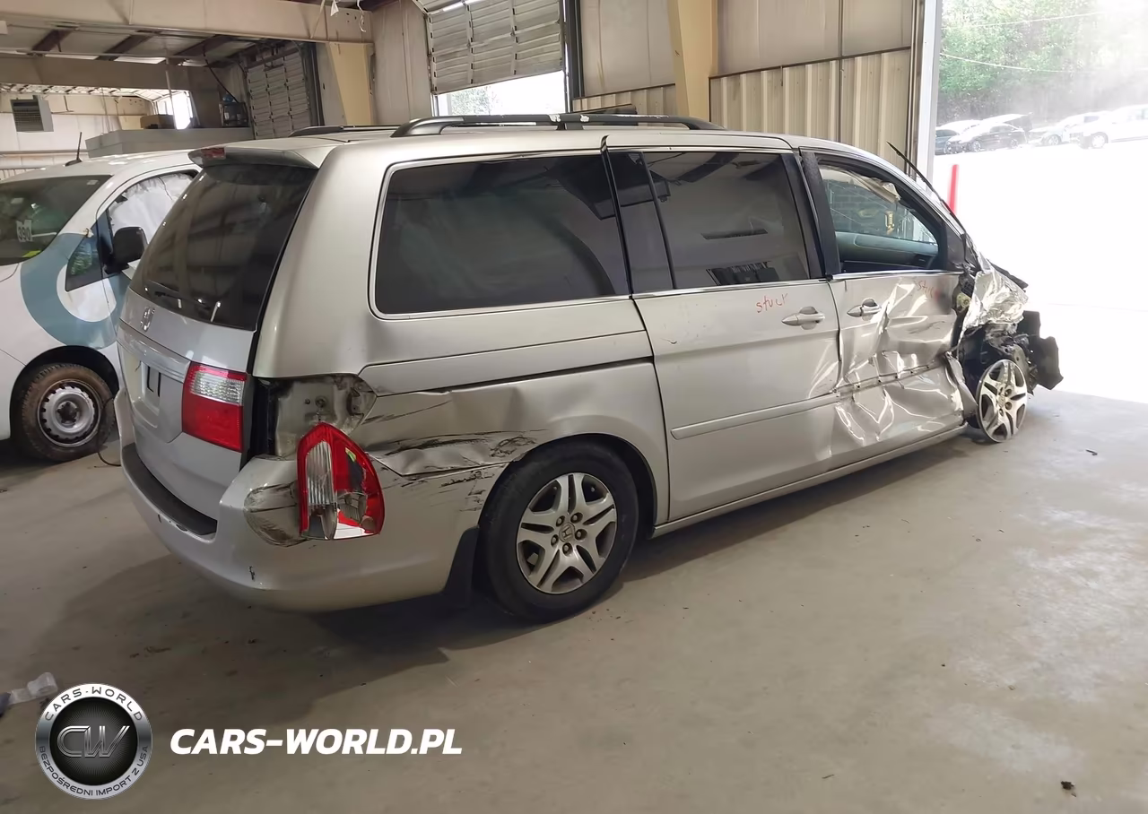 2007 Honda Odyssey Ex VIN:5FNRL38457B420520 - 4