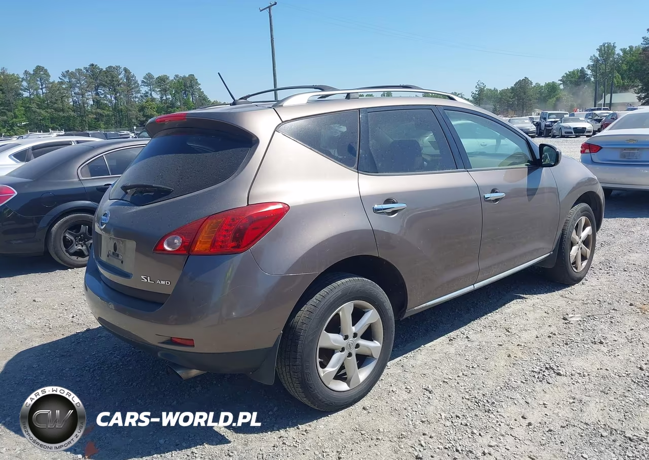 2010 Nissan Murano Sl VIN:JN8AZ1MW9AW126018 - 4