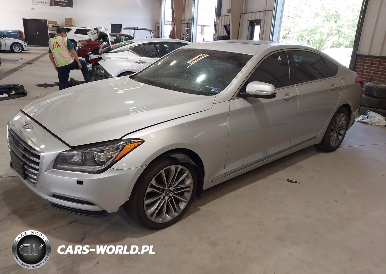 2017 Genesis G80 3.8 VIN:KMHGN4JE3HU168054 - 2