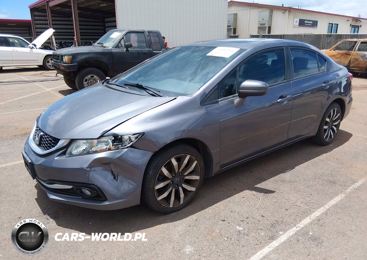 2015 Honda Civic Ex-L VIN:2HGFB2F92FH535763 - 2