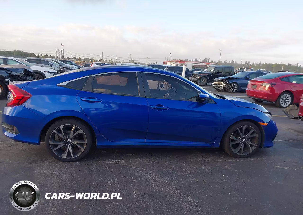 2020 Honda Civic Sport VIN:2HGFC2F84LH594281 - 14