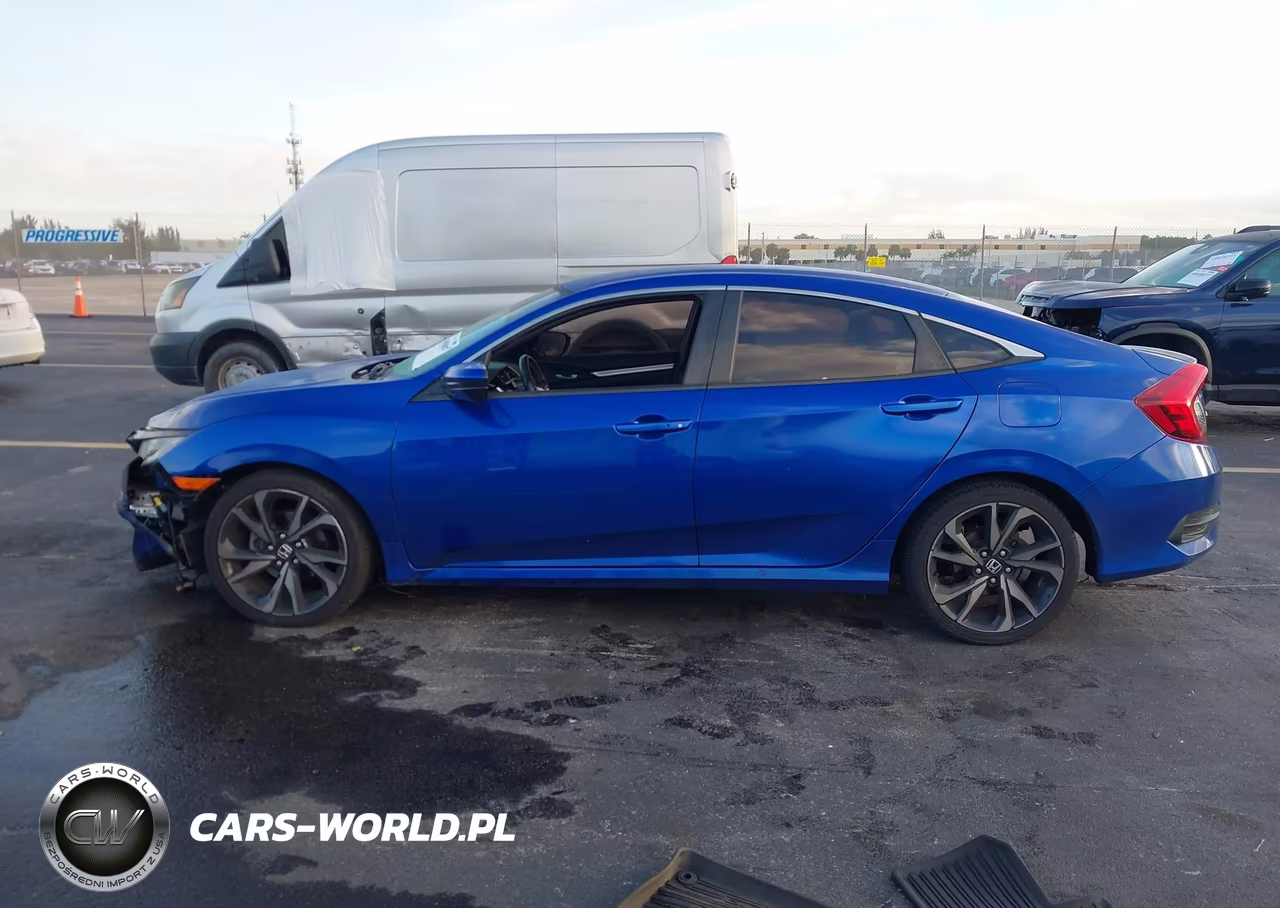 2020 Honda Civic Sport VIN:2HGFC2F84LH594281 - 15