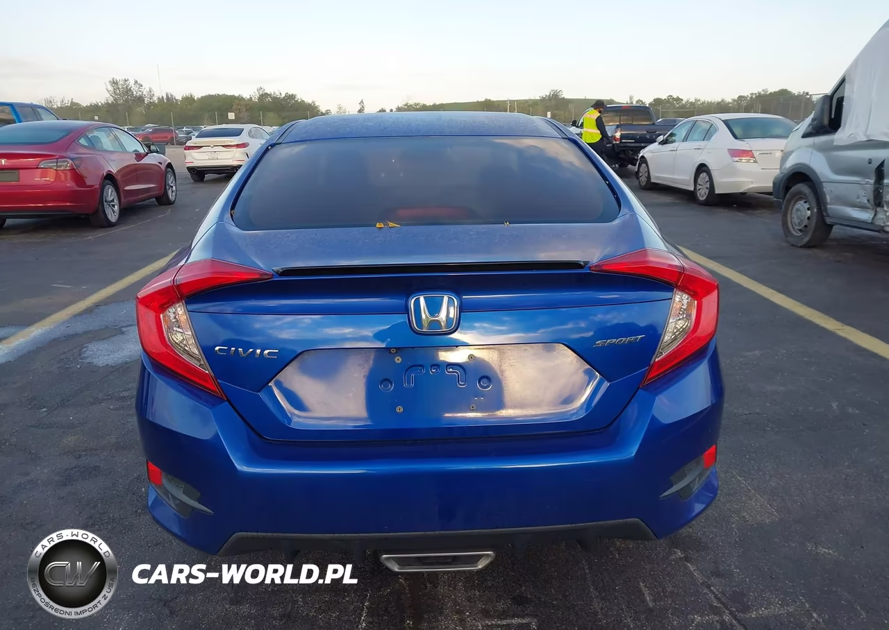2020 Honda Civic Sport VIN:2HGFC2F84LH594281 - 17