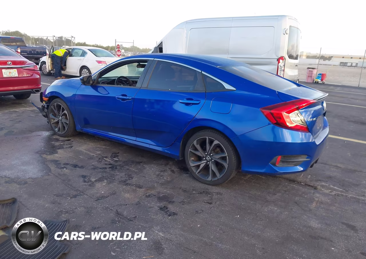 2020 Honda Civic Sport VIN:2HGFC2F84LH594281 - 3