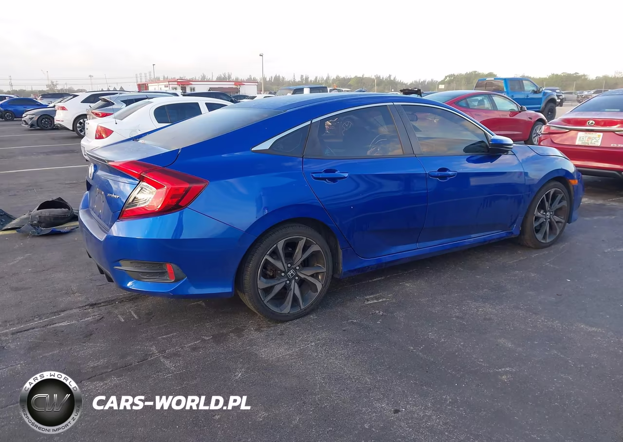 2020 Honda Civic Sport VIN:2HGFC2F84LH594281 - 4