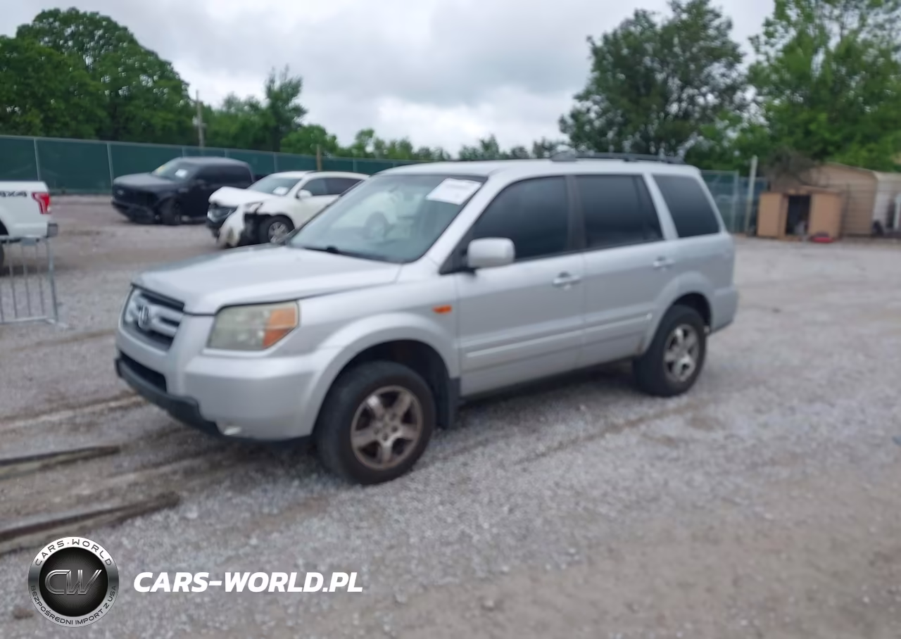 2006 Honda Pilot Ex VIN:5FNYF28476B009003 - 2