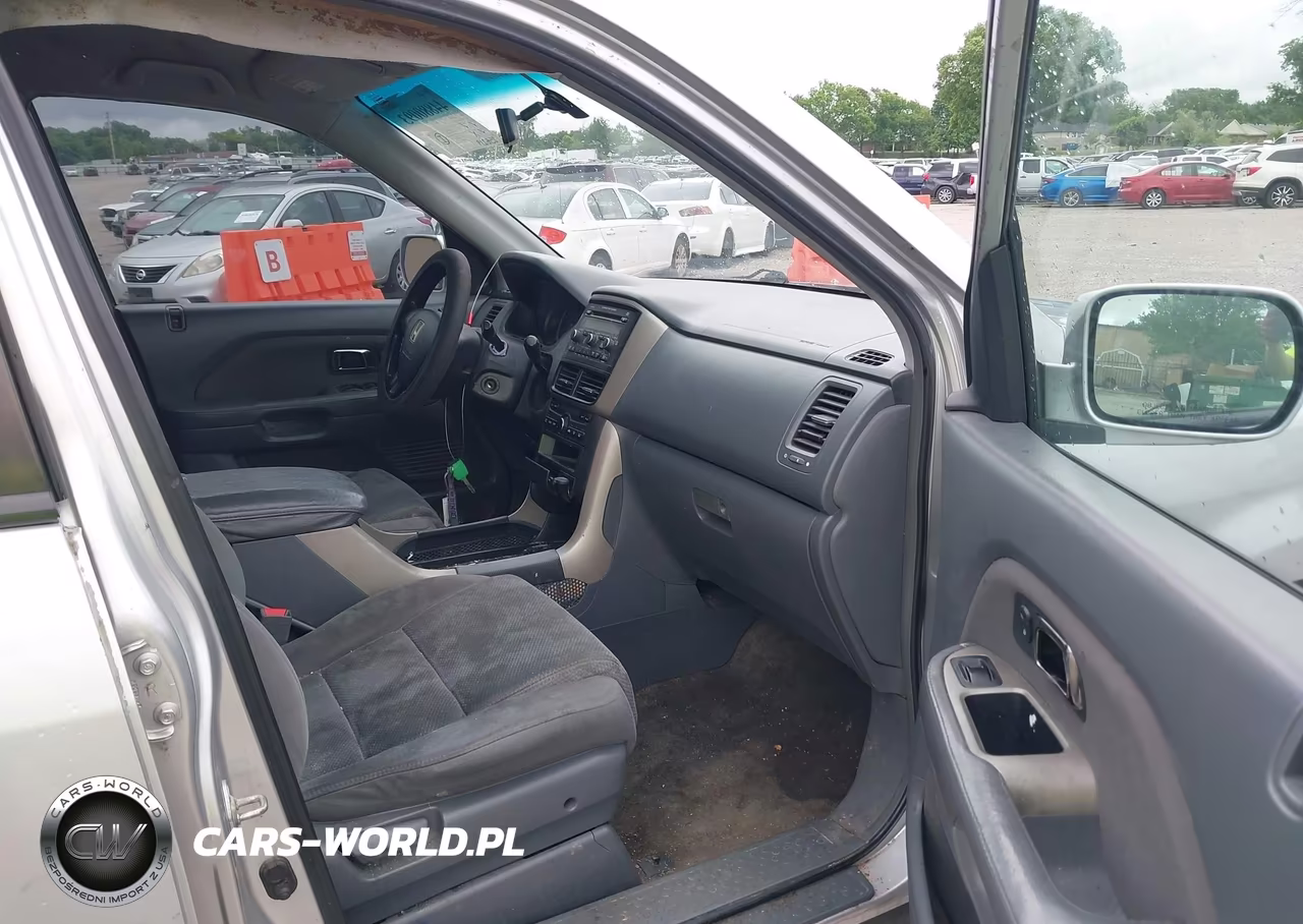 2006 Honda Pilot Ex VIN:5FNYF28476B009003 - 5