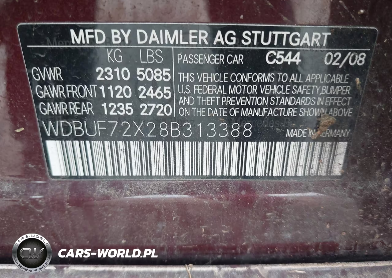 2008 Mercedes-Benz E 550 VIN:WDBUF72X28B313388 - 9