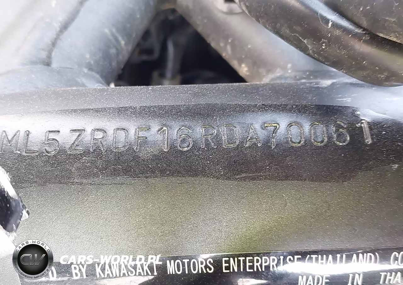 2024 Kawasaki Zr900 F VIN:ML5ZRDF16RDA70061 - 10
