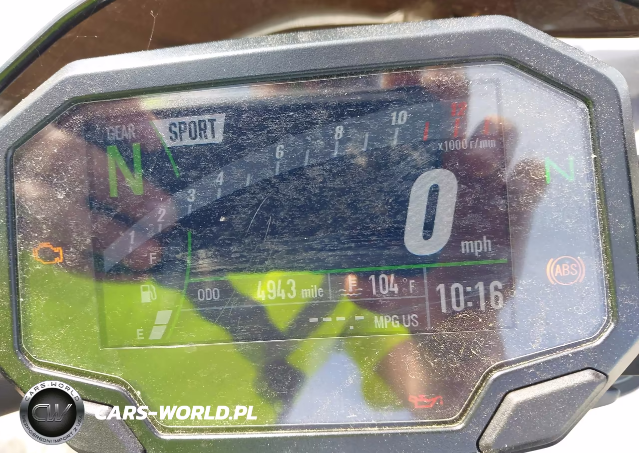 2024 Kawasaki Zr900 F VIN:ML5ZRDF16RDA70061 - 7