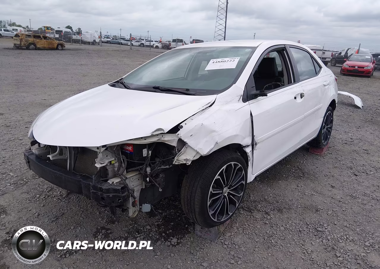 2016 Toyota Corolla S Plus VIN:5YFBURHE9GP402911 - 2