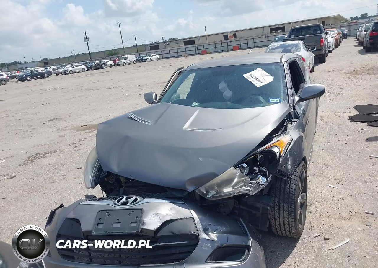 2013 Hyundai Veloster Base W-Black VIN:KMHTC6ADXDU152547 - 10