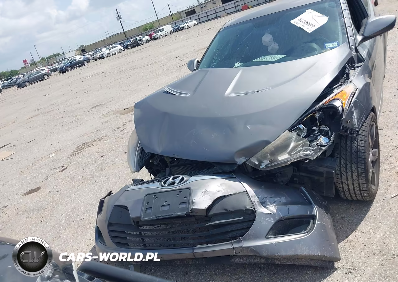 2013 Hyundai Veloster Base W-Black VIN:KMHTC6ADXDU152547 - 12