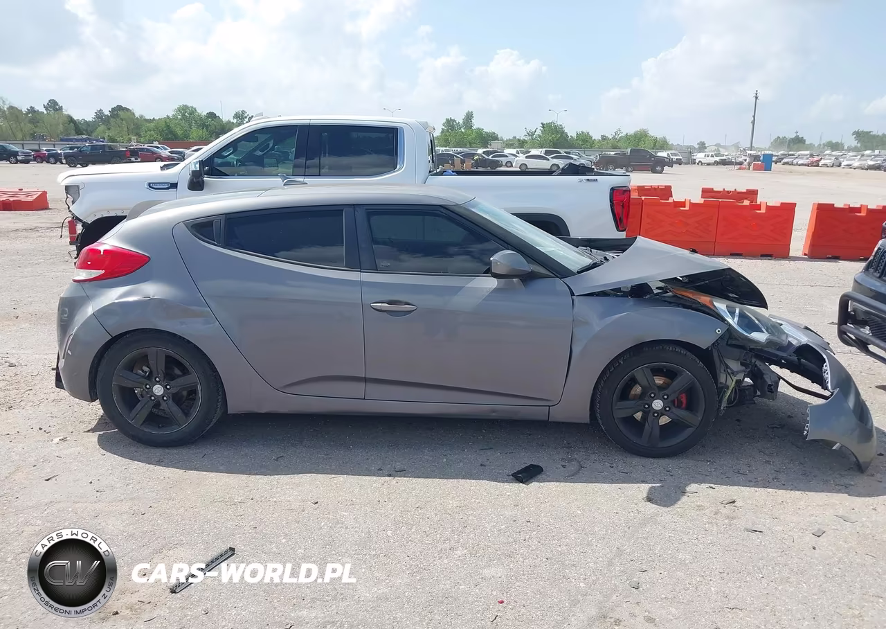 2013 Hyundai Veloster Base W-Black VIN:KMHTC6ADXDU152547 - 13