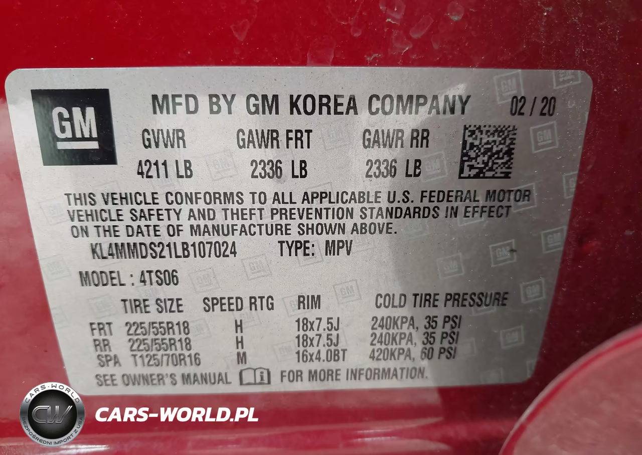 2020 Buick Encore Gx Fwd Select VIN:KL4MMDS21LB107024 - 9