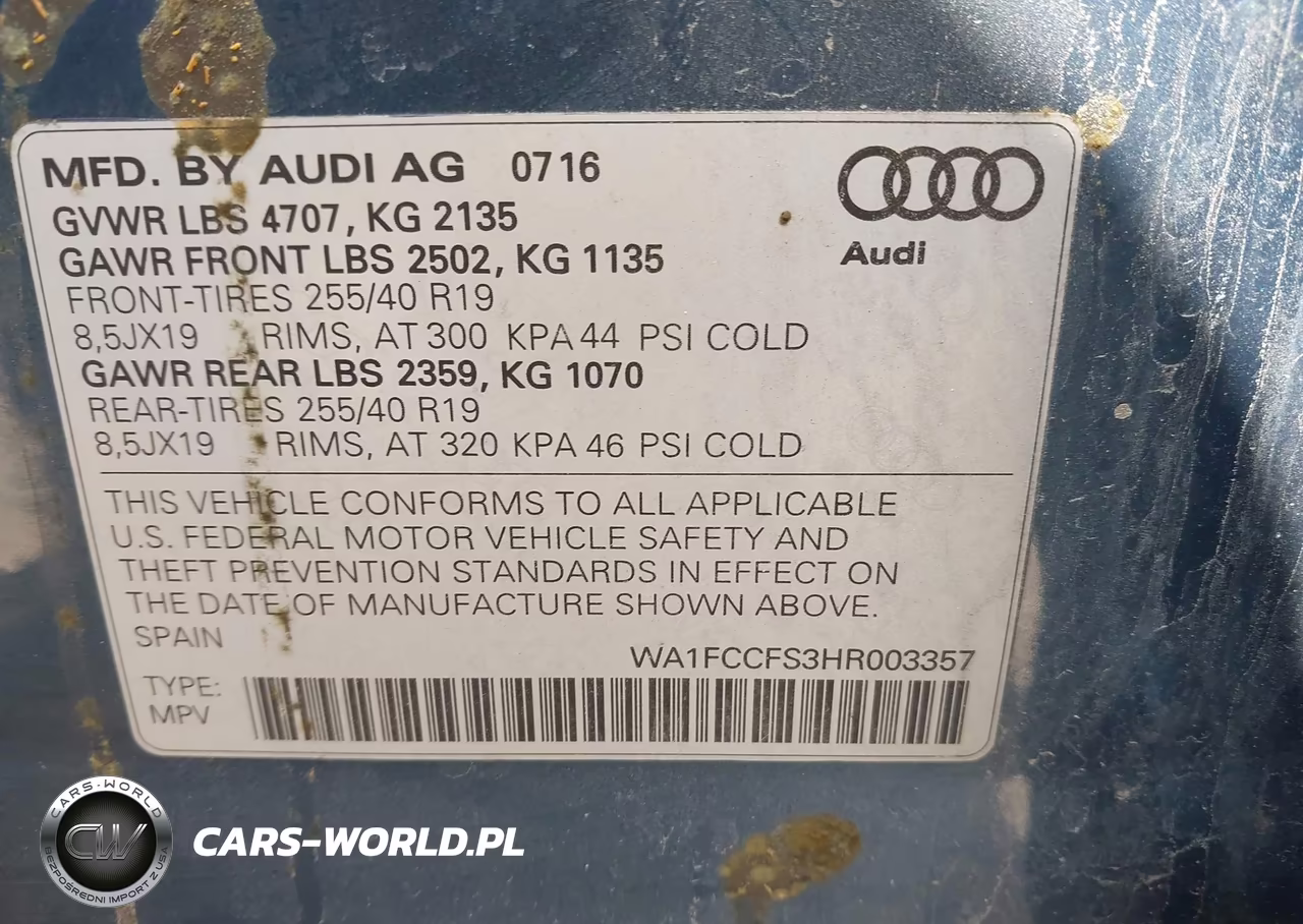 2017 Audi Q3 2.0T Premium VIN:WA1FCCFS3HR003357 - 9
