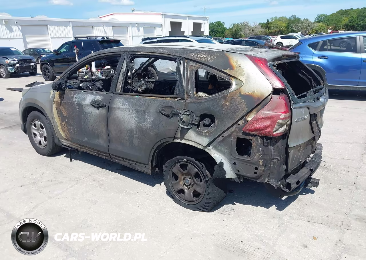 2016 Honda Cr-V Lx VIN:2HKRM3H33GH535218 - 3