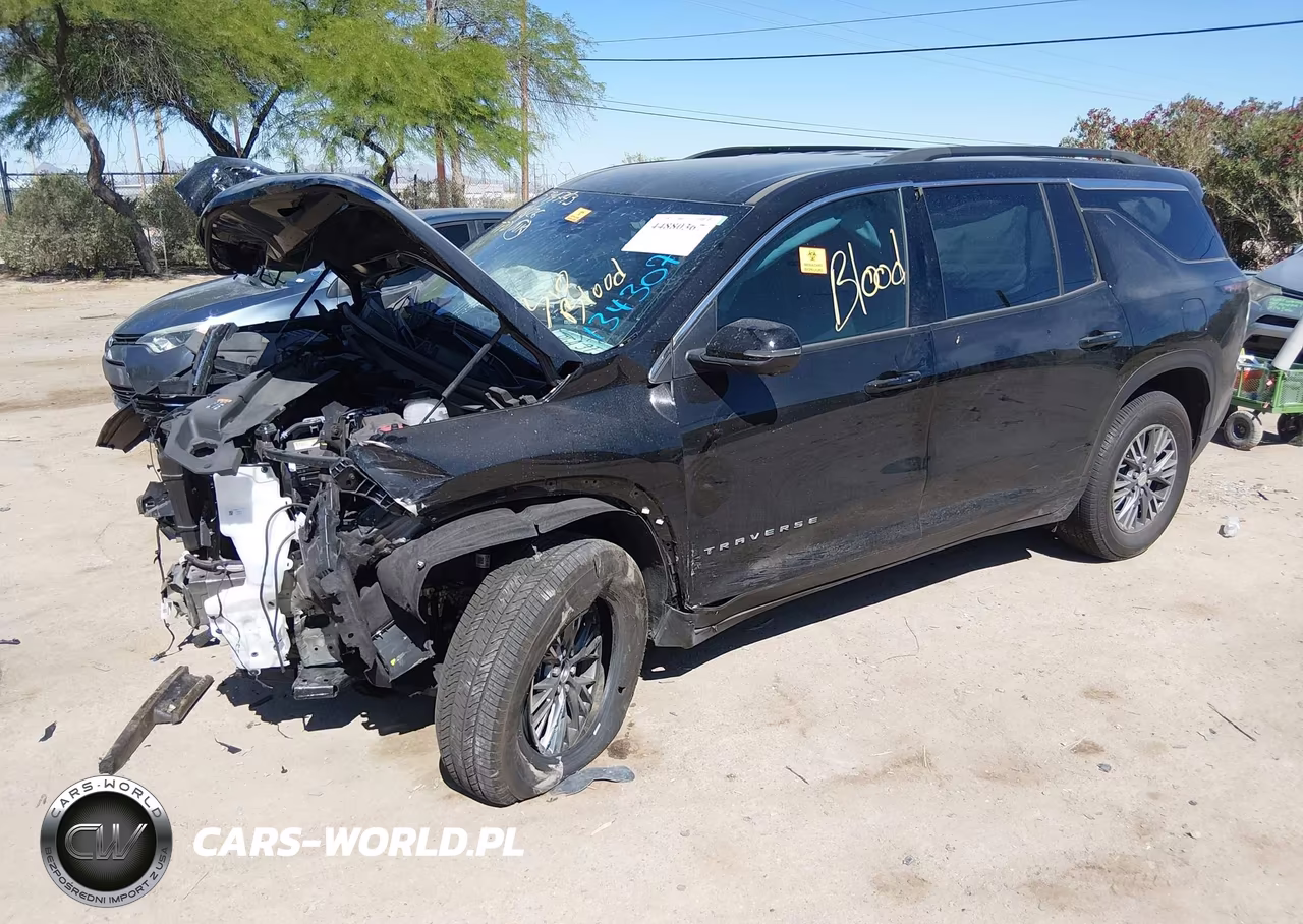 2026 Chevrolet Traverse Fwd Lt VIN:1GNERGKS2TJ134307 - 2