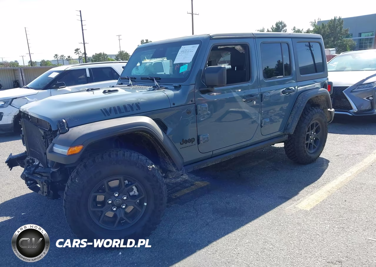 2026 Jeep Wrangler Willys 4X4 VIN:1C4PJXDN5TW166722 - 2