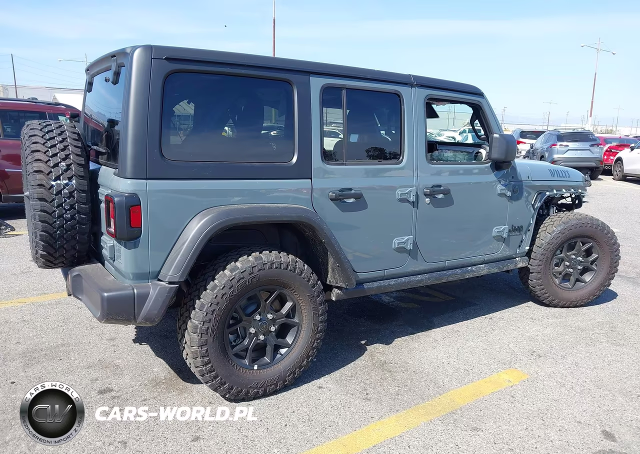 2026 Jeep Wrangler Willys 4X4 VIN:1C4PJXDN5TW166722 - 4
