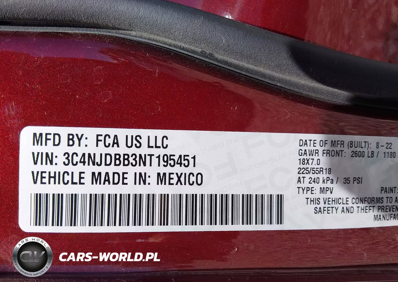 2022 Jeep Compass Altitude 4X4 VIN:3C4NJDBB3NT195451 - 9