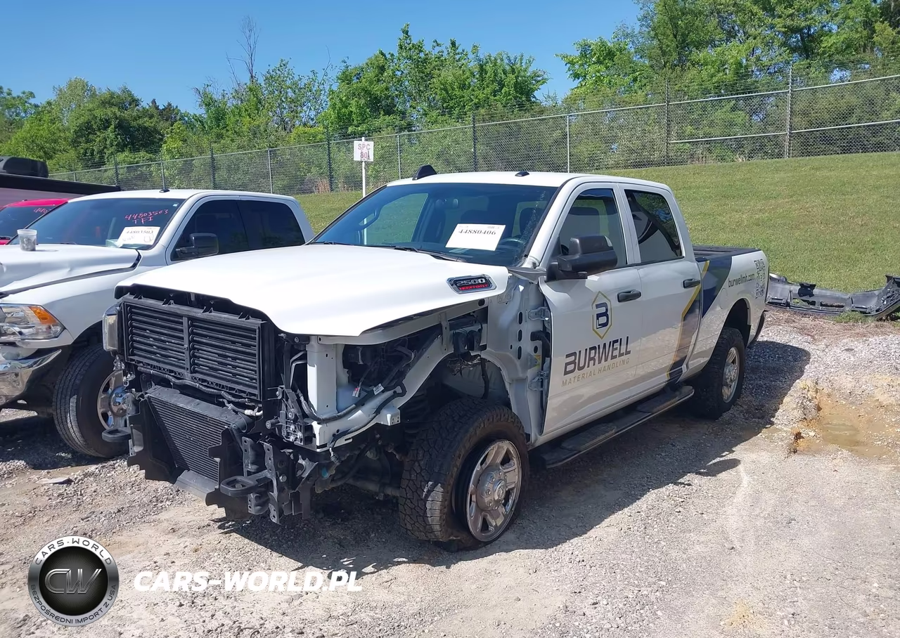2022 Ram 2500 Tradesman 4X4 6'4 Box VIN:3C6UR5CL6NG439580 - 2