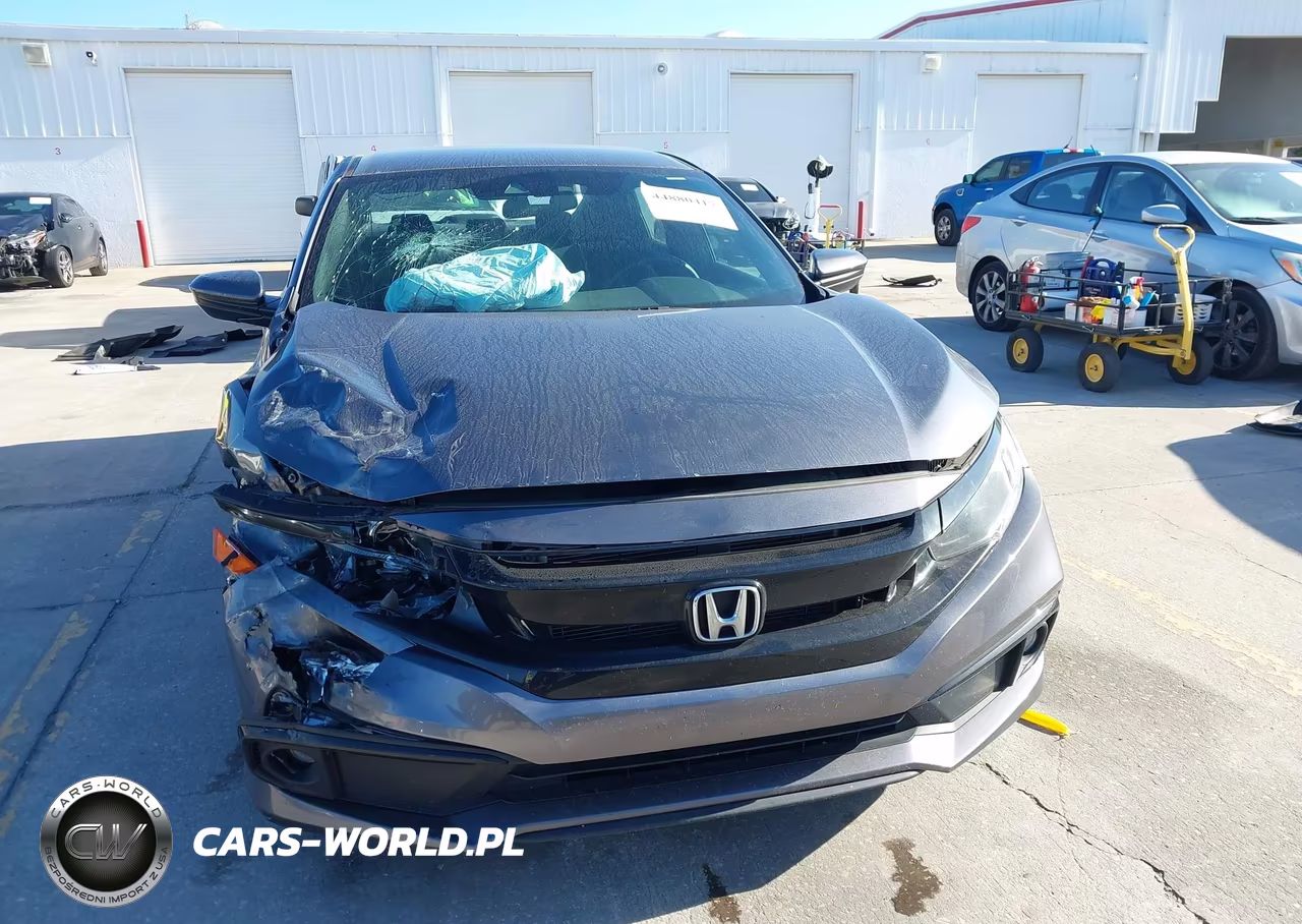 2020 Honda Civic Sport VIN:2HGFC2F83LH575253 - 12