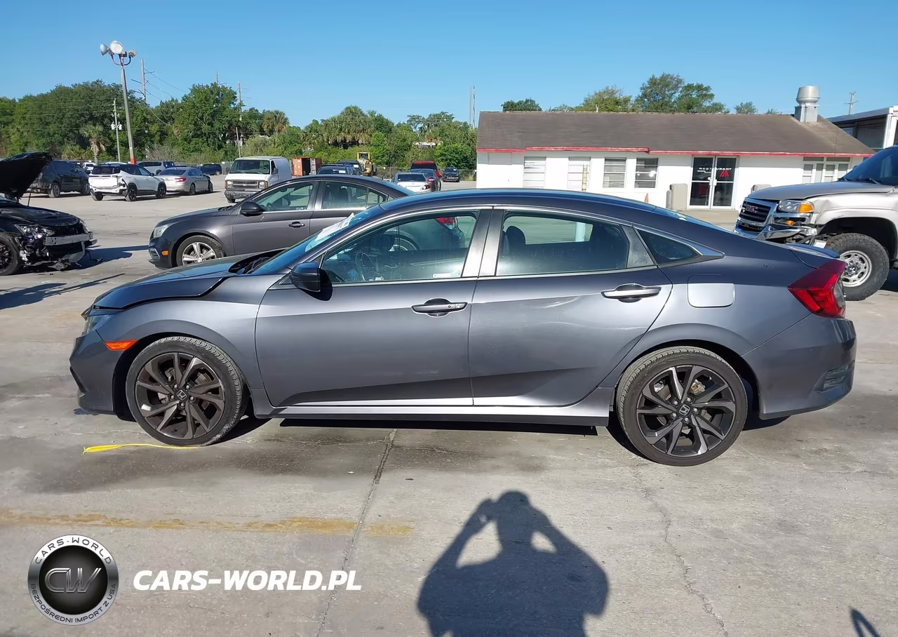2020 Honda Civic Sport VIN:2HGFC2F83LH575253 - 14