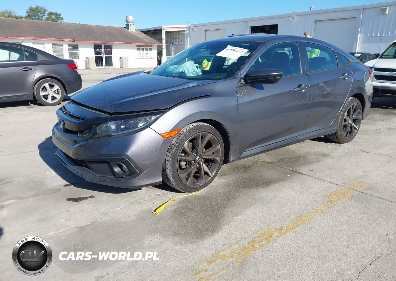 2020 Honda Civic Sport VIN:2HGFC2F83LH575253 - 2