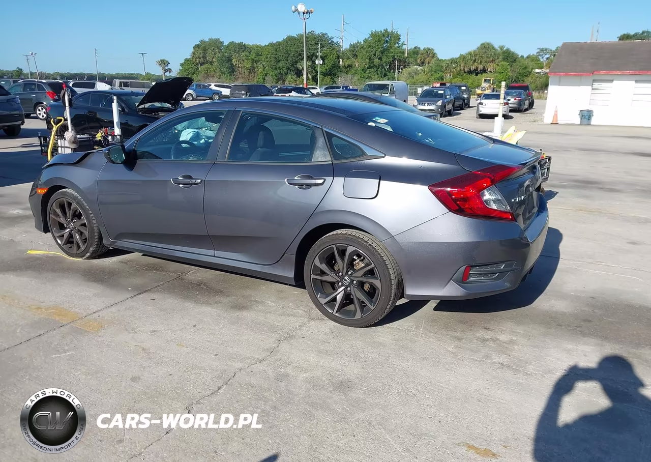 2020 Honda Civic Sport VIN:2HGFC2F83LH575253 - 3