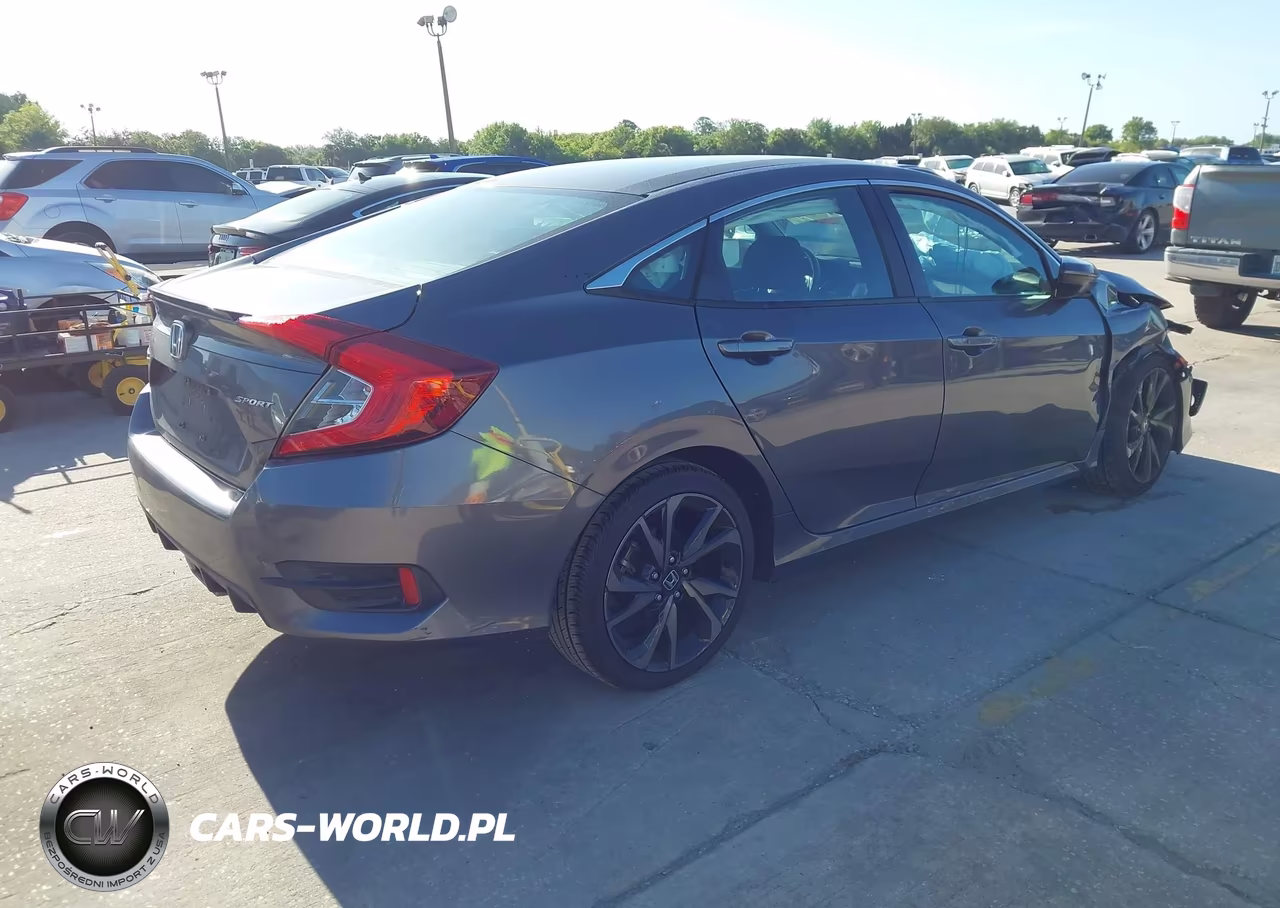 2020 Honda Civic Sport VIN:2HGFC2F83LH575253 - 4