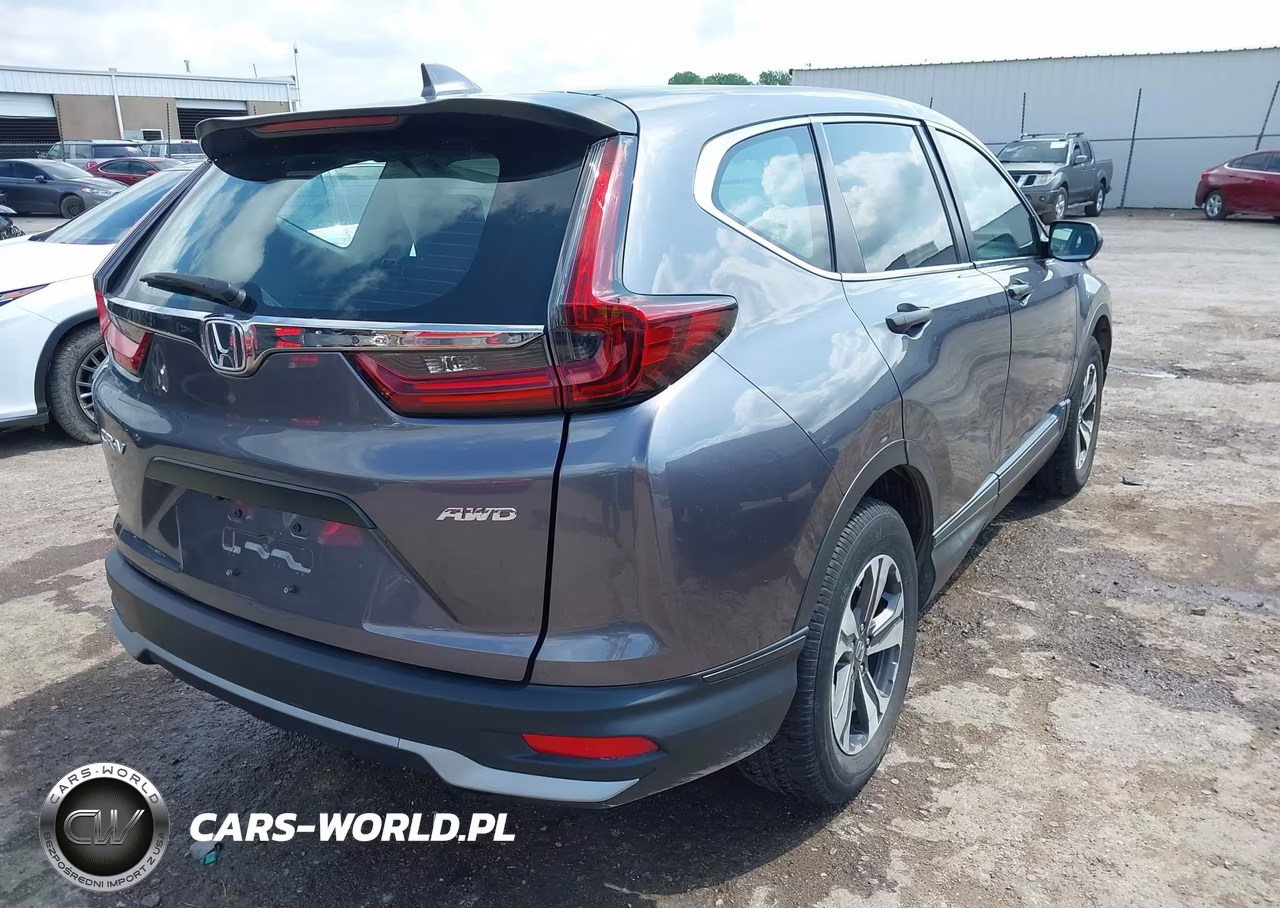 2021 Honda Cr-V Awd Lx VIN:2HKRW2H23MH652577 - 4