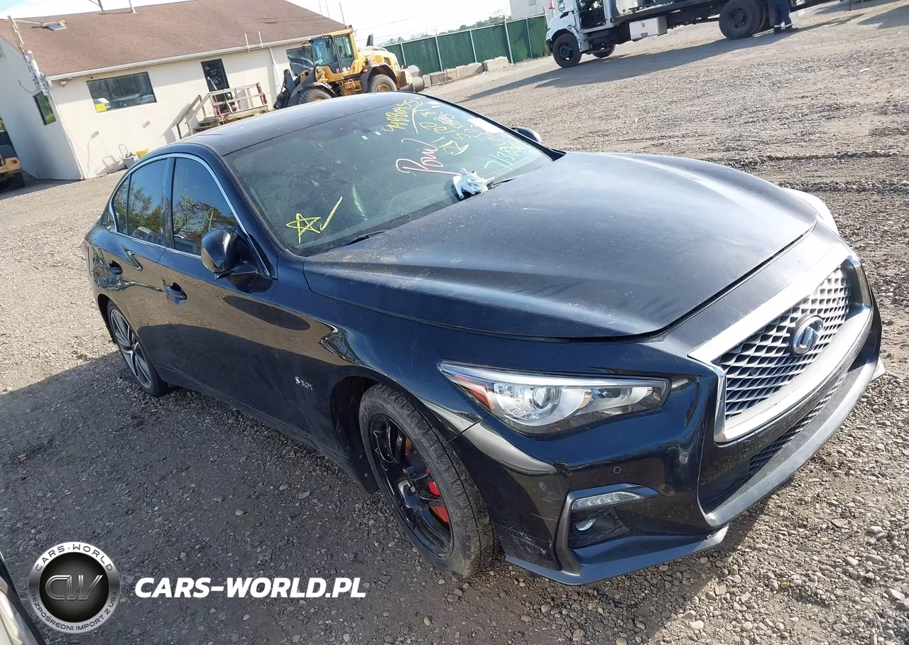 2018 Infiniti Q50 3.0T Red Sport 400