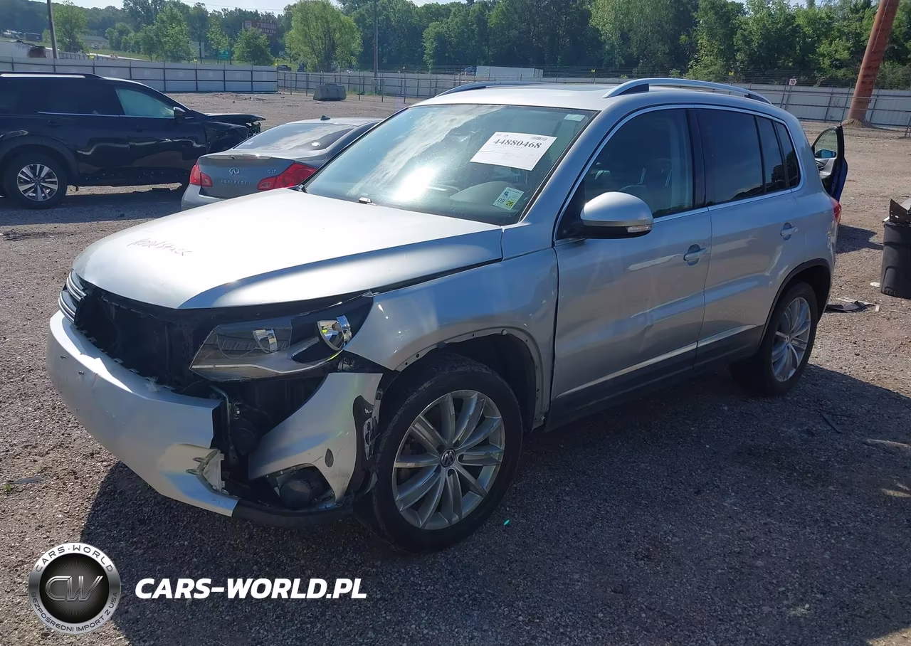 2014 Volkswagen Tiguan Sel VIN:WVGAV3AX9EW573742 - 2