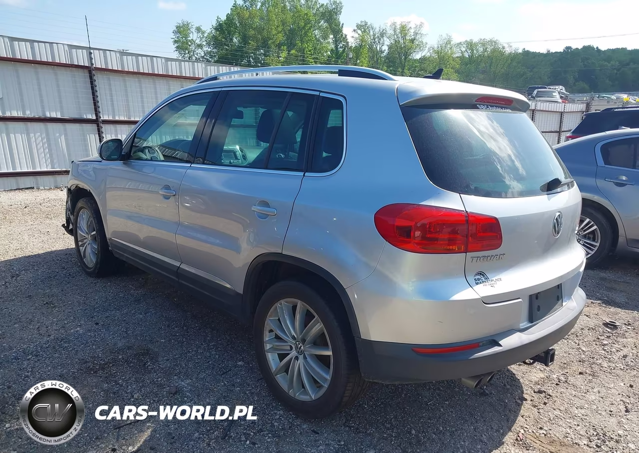 2014 Volkswagen Tiguan Sel VIN:WVGAV3AX9EW573742 - 3