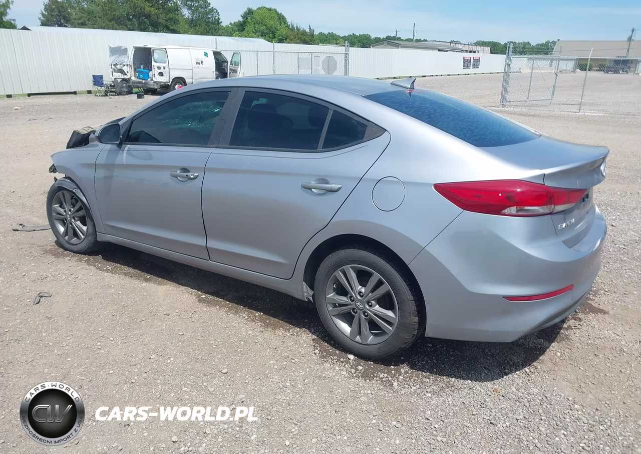 2017 Hyundai Elantra Se VIN:5NPD84LF6HH017076 - 3