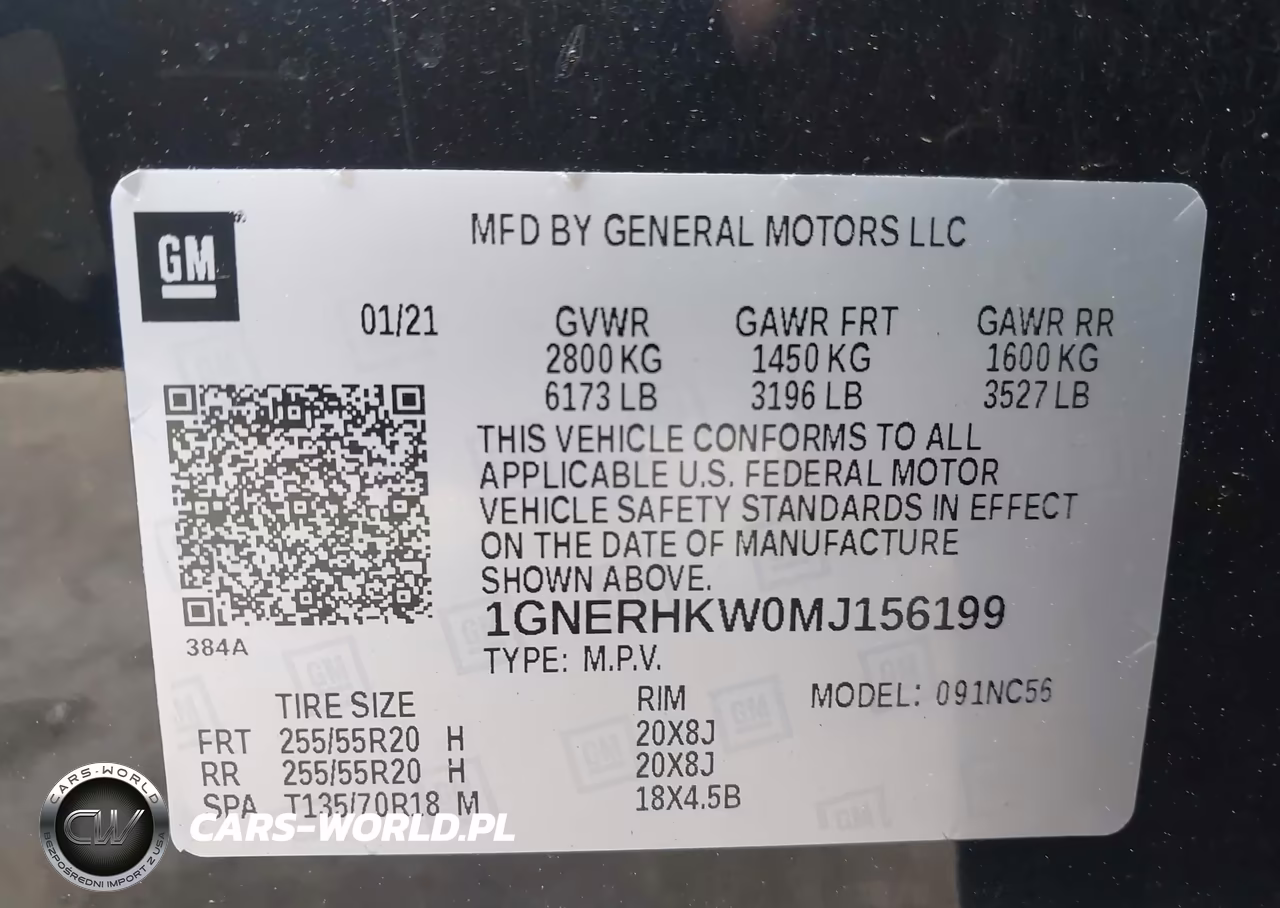 2021 Chevrolet Traverse Fwd Lt Leather VIN:1GNERHKW0MJ156199 - 9