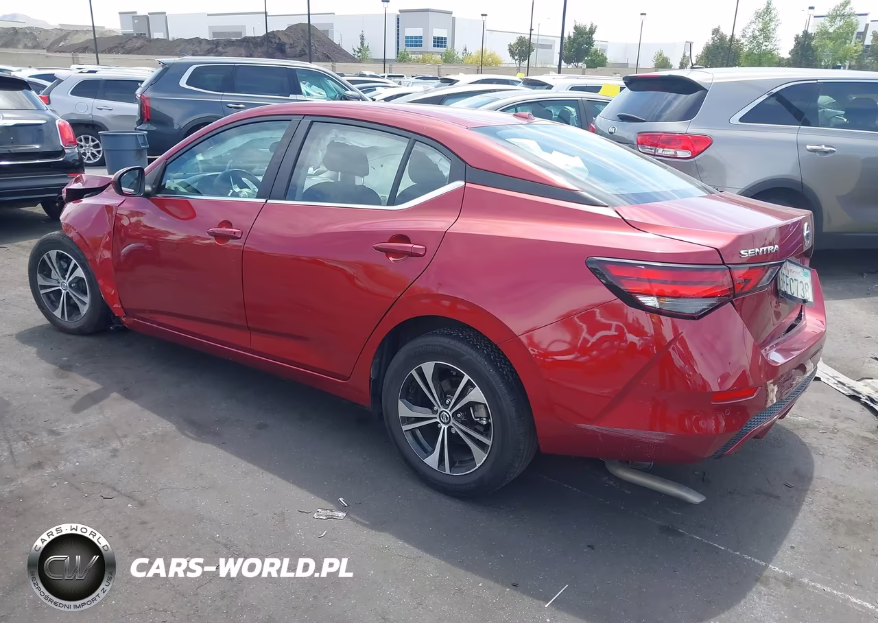 2023 Nissan Sentra Sv Xtronic Cvt VIN:3N1AB8CV4PY233113 - 3