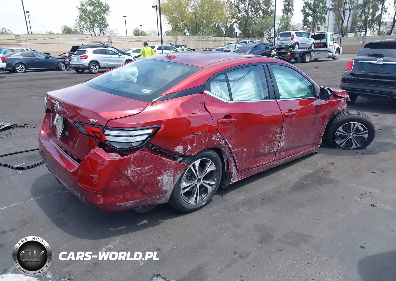 2023 Nissan Sentra Sv Xtronic Cvt VIN:3N1AB8CV4PY233113 - 4