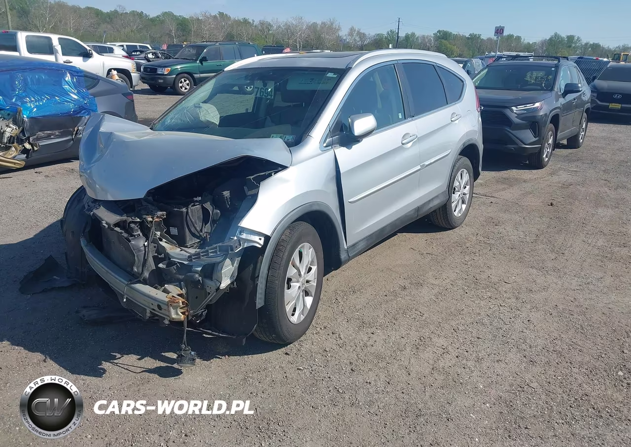 2013 Honda Cr-V Ex-L VIN:2HKRM4H70DH607402 - 2