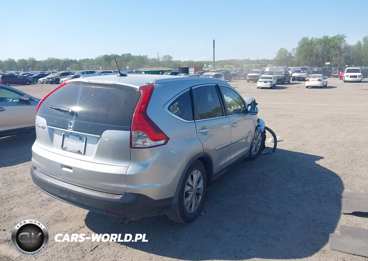2013 Honda Cr-V Ex-L VIN:2HKRM4H70DH607402 - 4