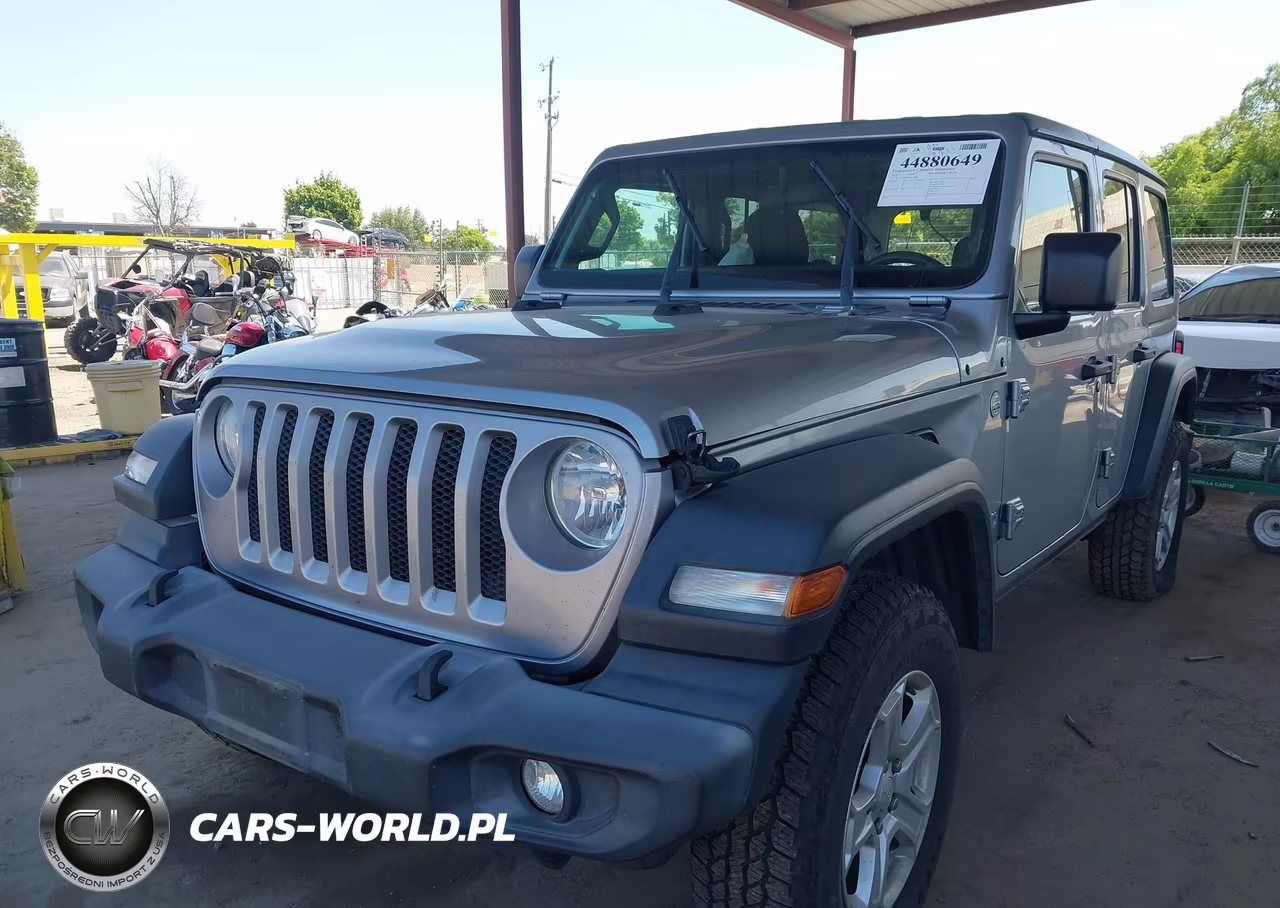 2018 Jeep Wrangler Unlimited Sport S 4X4 VIN:1C4HJXDG7JW119923 - 2