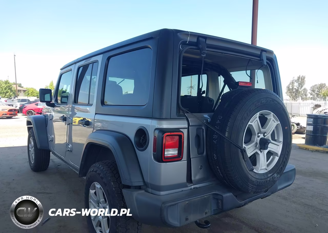 2018 Jeep Wrangler Unlimited Sport S 4X4 VIN:1C4HJXDG7JW119923 - 3