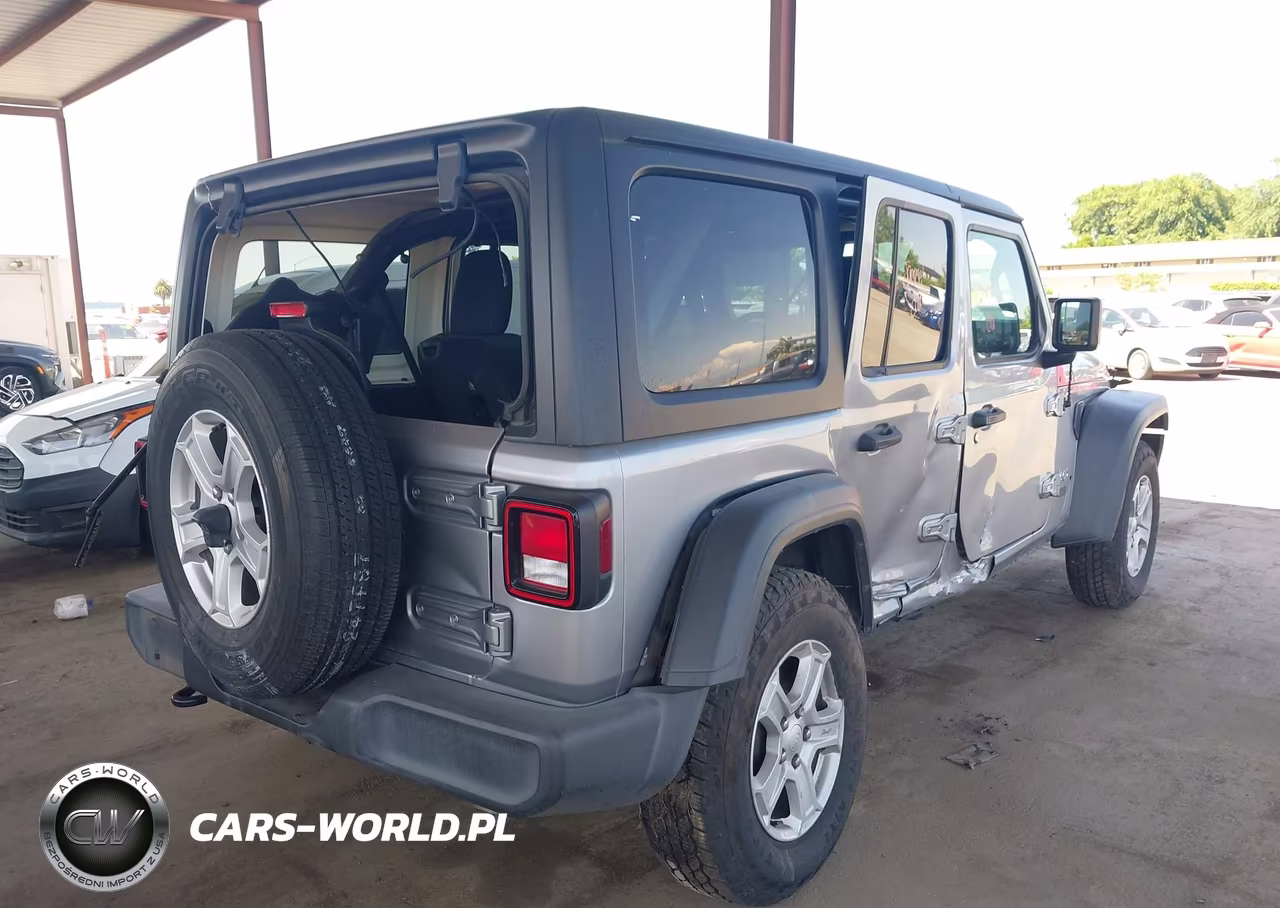 2018 Jeep Wrangler Unlimited Sport S 4X4 VIN:1C4HJXDG7JW119923 - 4
