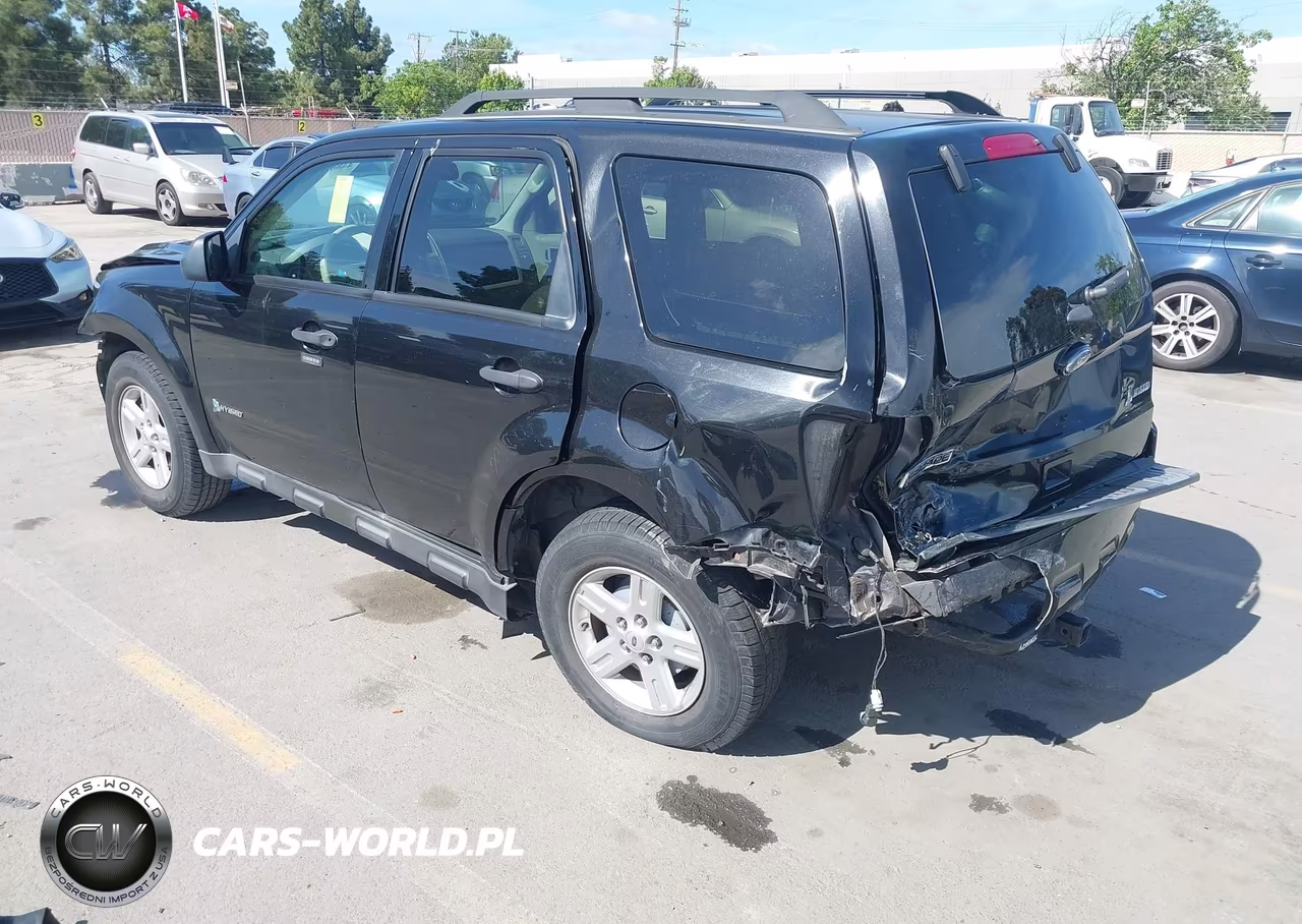 2011 Ford Escape Hybrid VIN:1FMCU4K38BKC06136 - 3