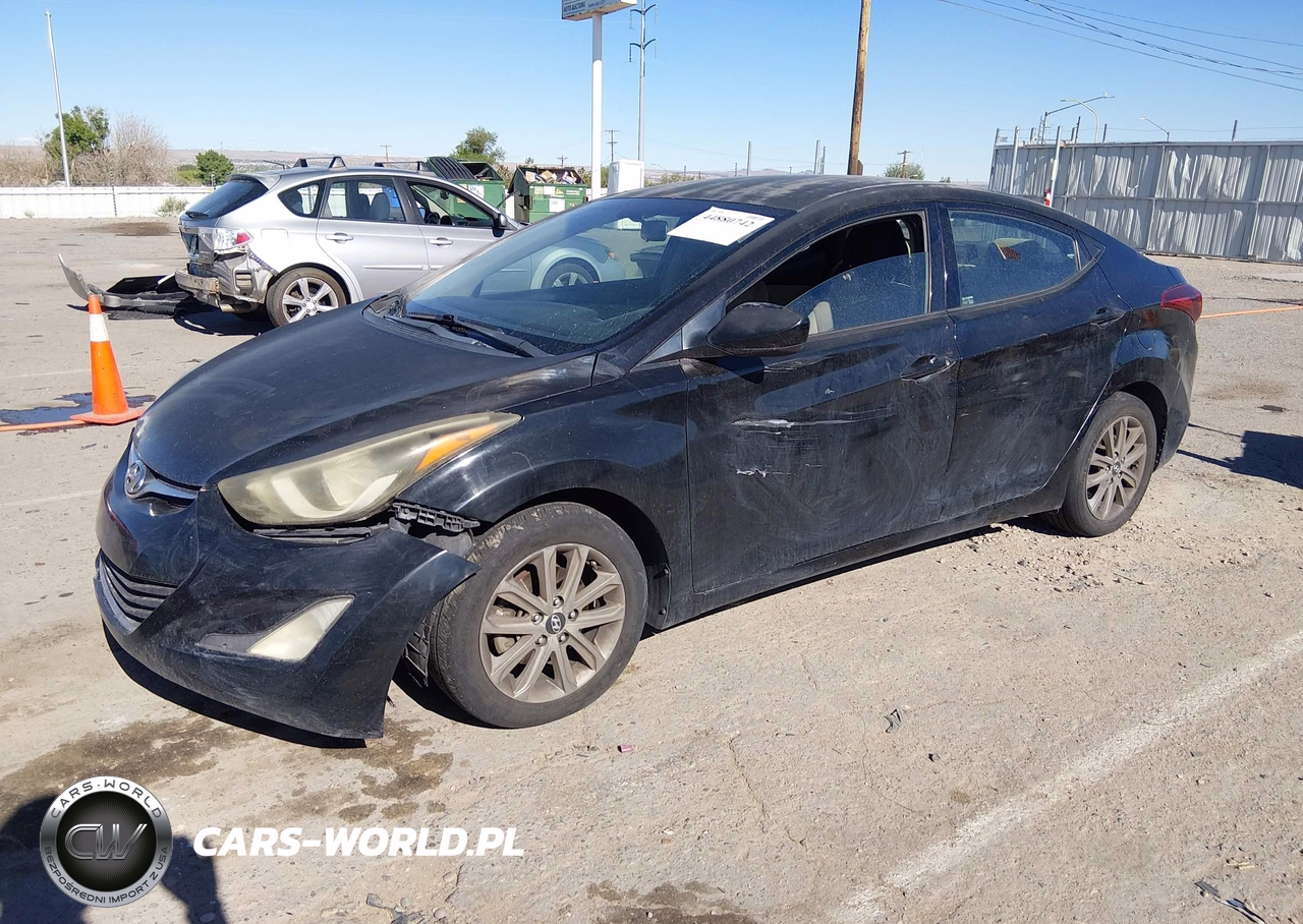 2014 Hyundai Elantra Se VIN:KMHDH4AE1EU041793 - 2