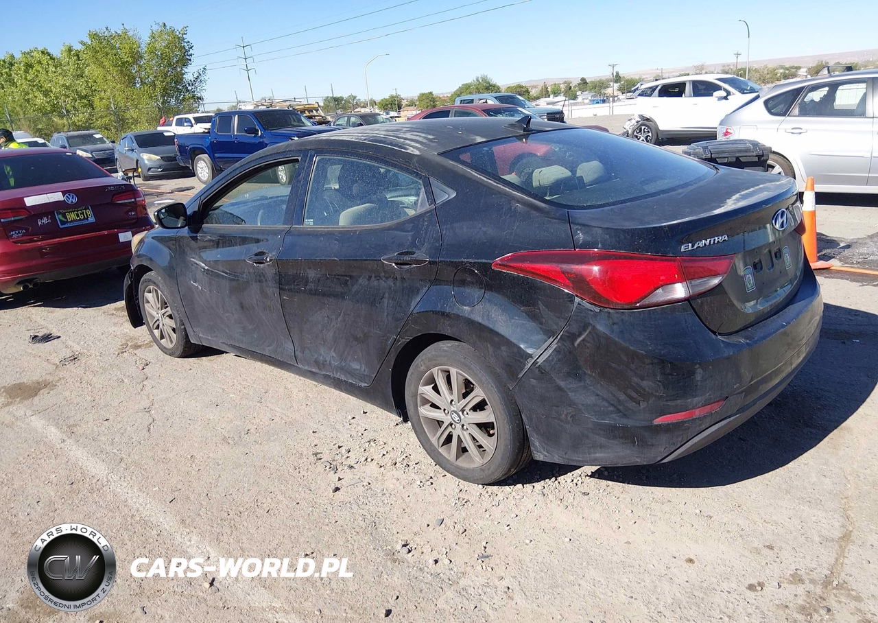 2014 Hyundai Elantra Se VIN:KMHDH4AE1EU041793 - 3
