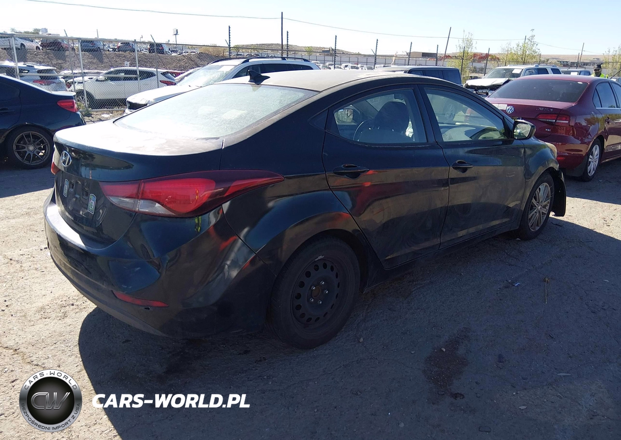 2014 Hyundai Elantra Se VIN:KMHDH4AE1EU041793 - 4