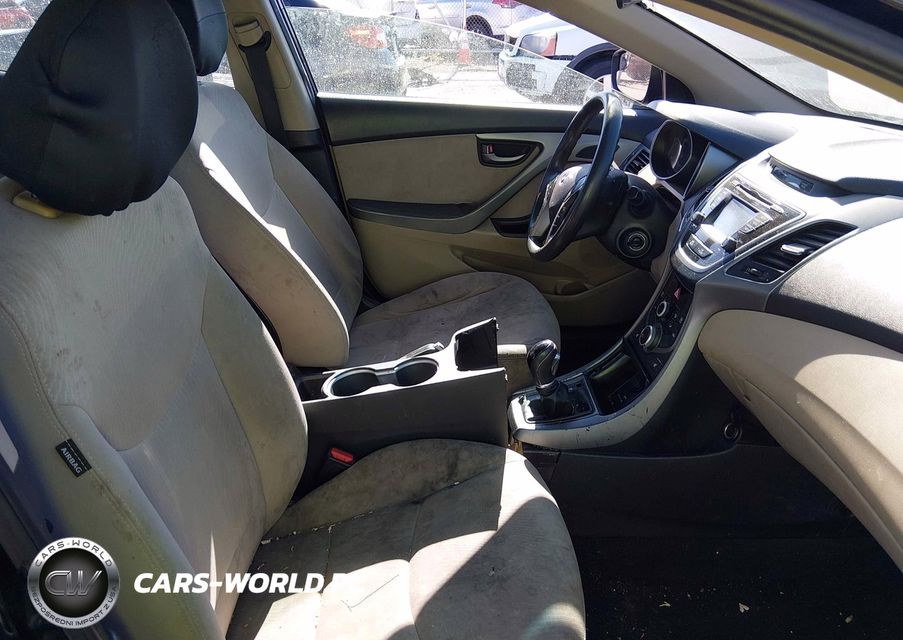 2014 Hyundai Elantra Se VIN:KMHDH4AE1EU041793 - 5