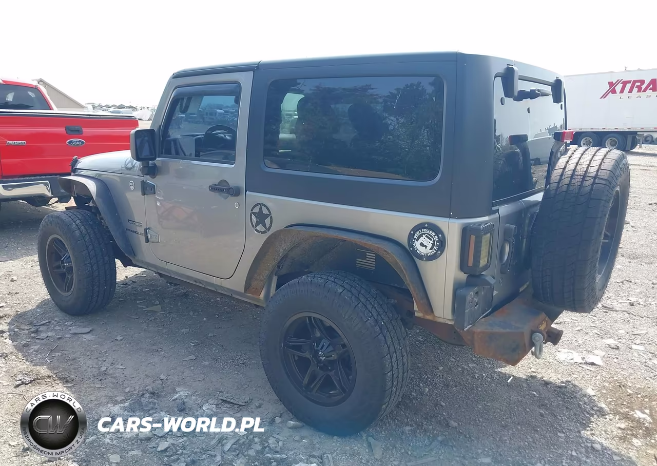 2014 Jeep Wrangler Sport VIN:1C4AJWAG4EL323408 - 3